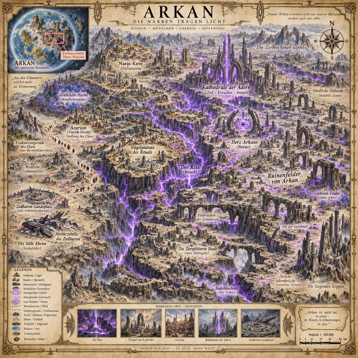 Arkan-Karte