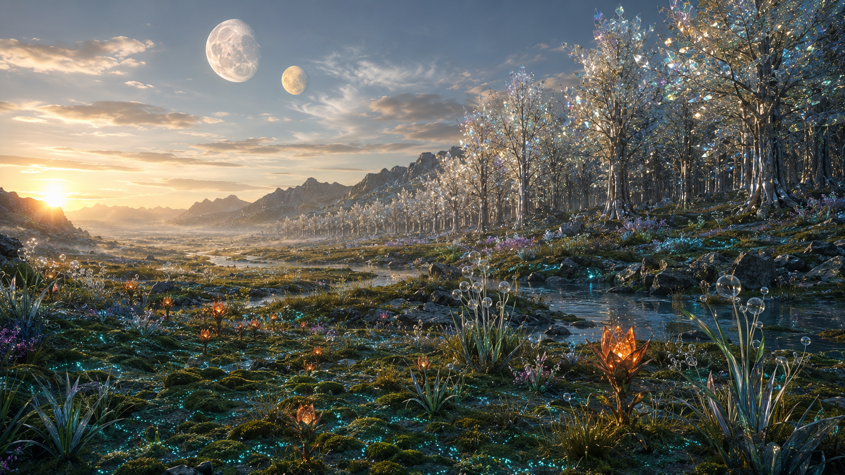 Eos-Landschaft