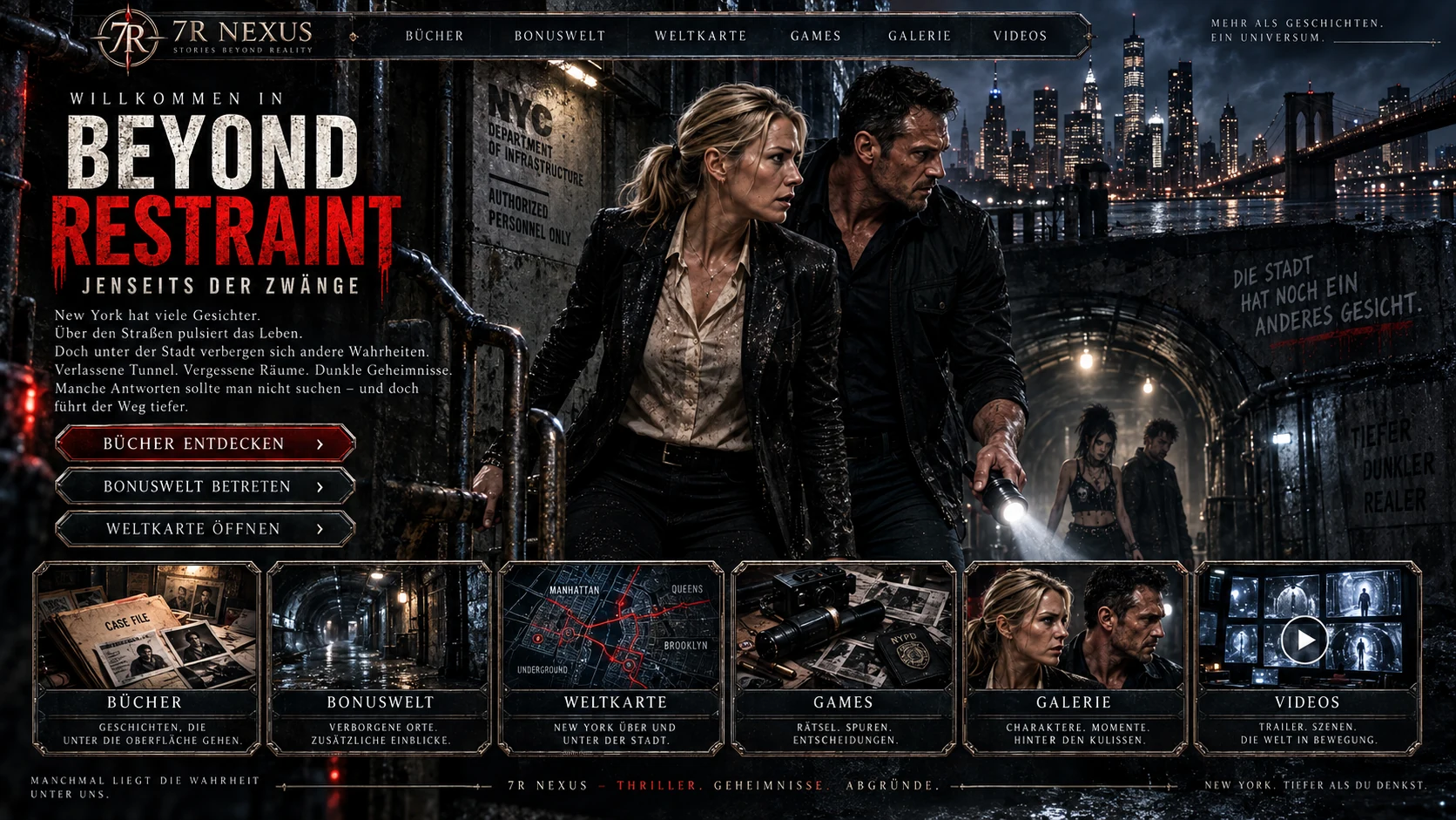 Beyond Restraint – Trailer, Shorts und Videos
